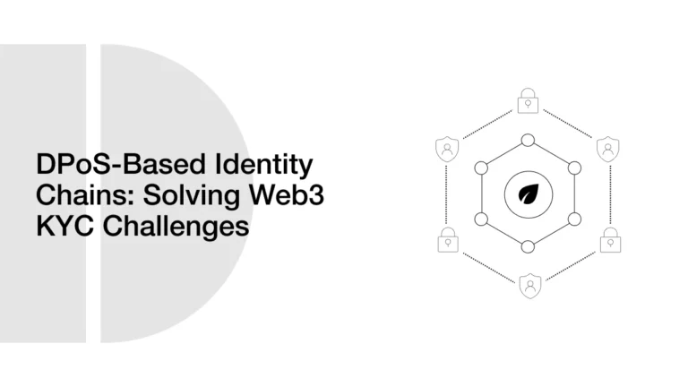 How Do DPoS-Based Identity Chains Solve Web3 KYC Challenges with Privacy, Energy Efficiency