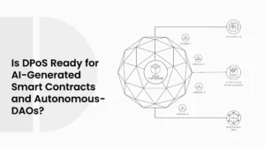 Is DPoS Ready for AI-Generated Smart Contracts and Autonomous DAOs?