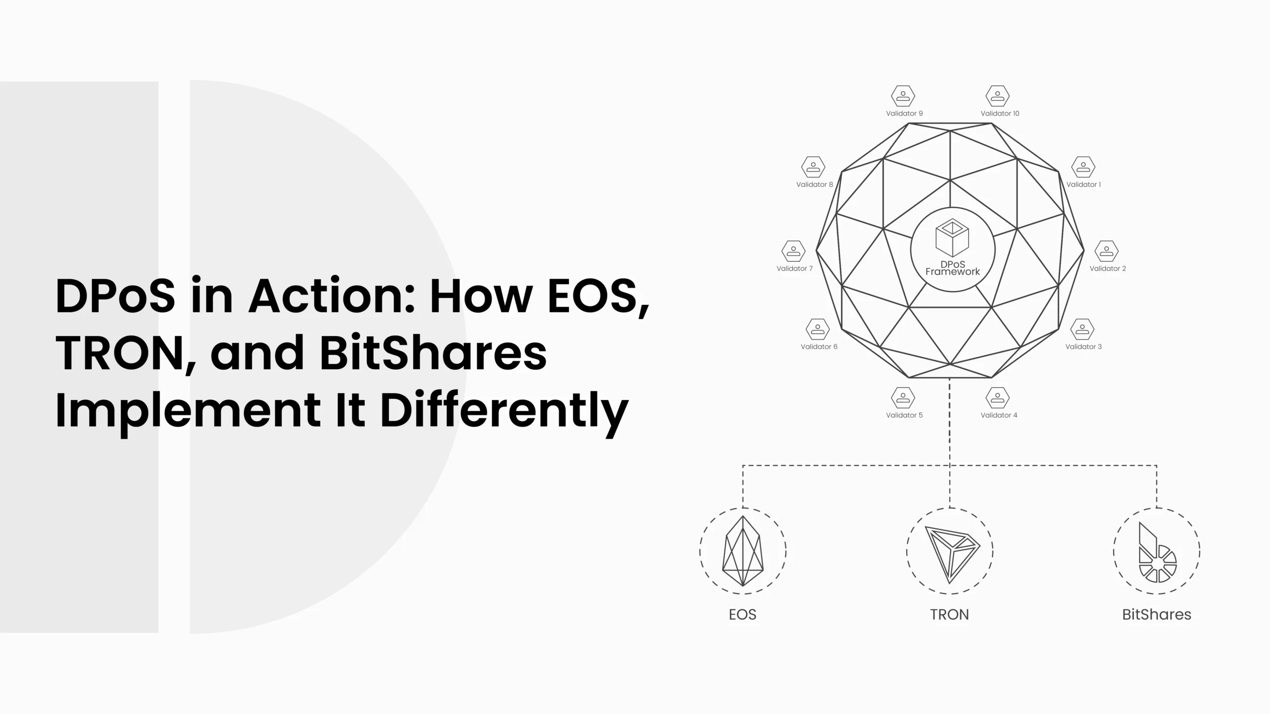 DPoS in Action: How EOS, TRON, and BitShares Implement It Differently