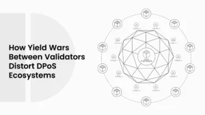 How Yield Wars Between Validators Distort DPoS Ecosystems