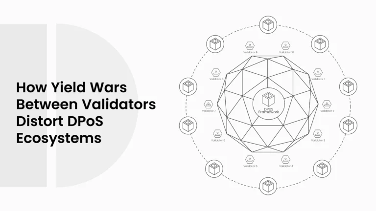 How Yield Wars Between Validators Distort DPoS Ecosystems
