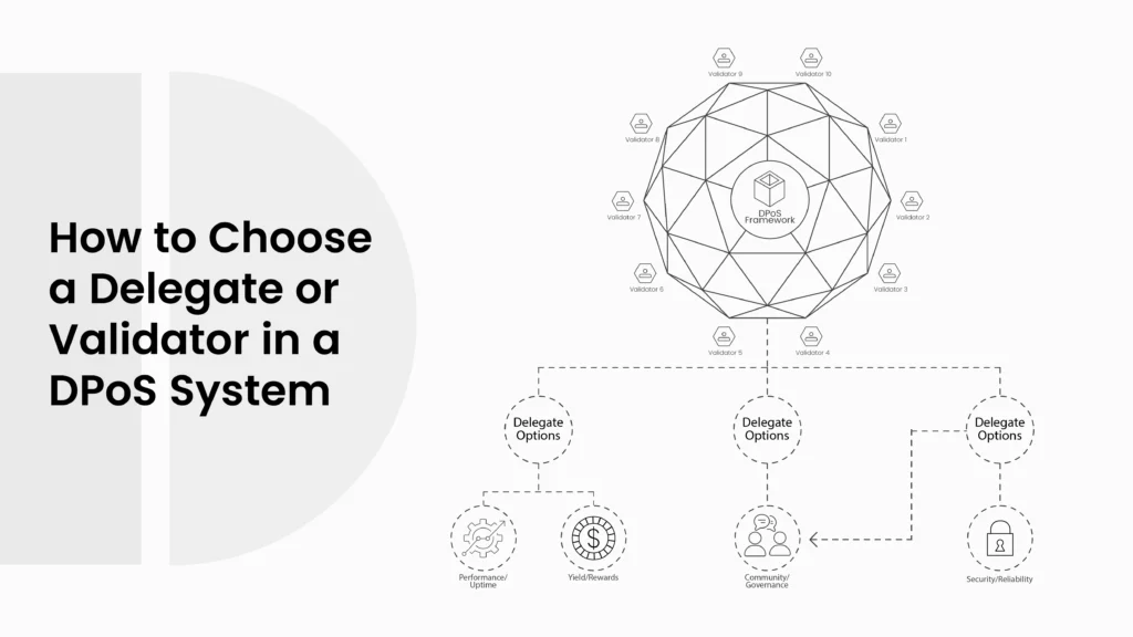How to Choose the Right Delegate or Validator in a DPoS System