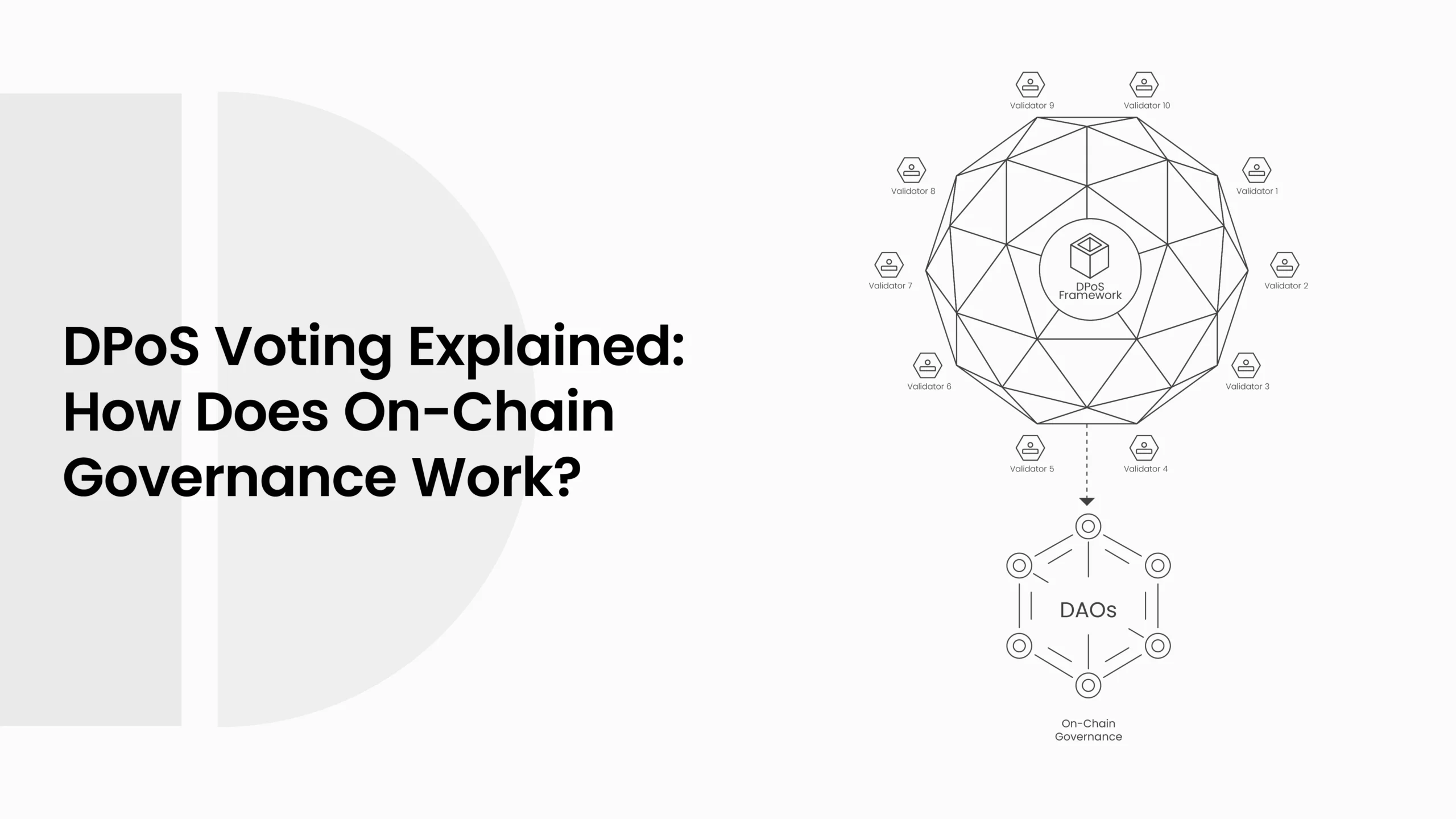 DPoS Voting Explained: How Does On-Chain Governance Work?