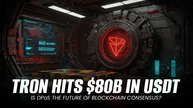 How Tron’s DPoS-Powered Network Enabled $80B in USDT, Why It’s Only the Start