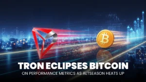 TRON Eclipses Bitcoin on Performance Metrics as Altseason Heats Up