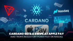 Cardano Gets a Swipe at Apple Pay Amid TRON’s Regulatory Power Play on Nasdaq