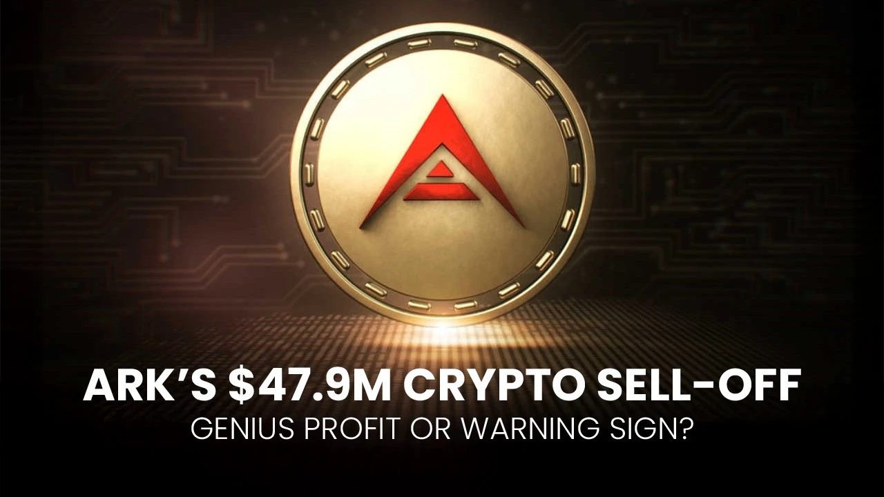 Ark Chief Offloads $47.9 Million in Crypto Stock Amid Bitcoin’s Record-Breaking Rally