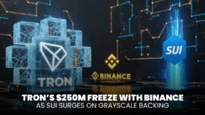 Tron Escalates War on Financial Crimes with Binance, Freezes $250M Illicit Assets, as SUI Aims for Mass Adoption
