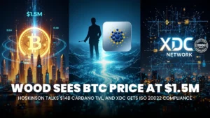 Cathie Wood Sees BTC Price at $1.5M, Charles Hoskinson Talks $14B Cardano TVL, and XDC Network Gets ISO 20022 Compliance
