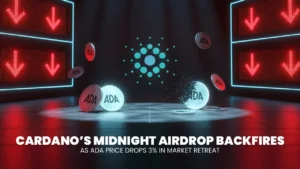Cardano’s Midnight Airdrop Backfires as ADA Price Drops 3% in Market Retreat
