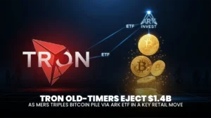 TRON Old-Timers Eject $1.4B as MERS Triples Bitcoin Pile via ARK ETF in a Key Retail Move
