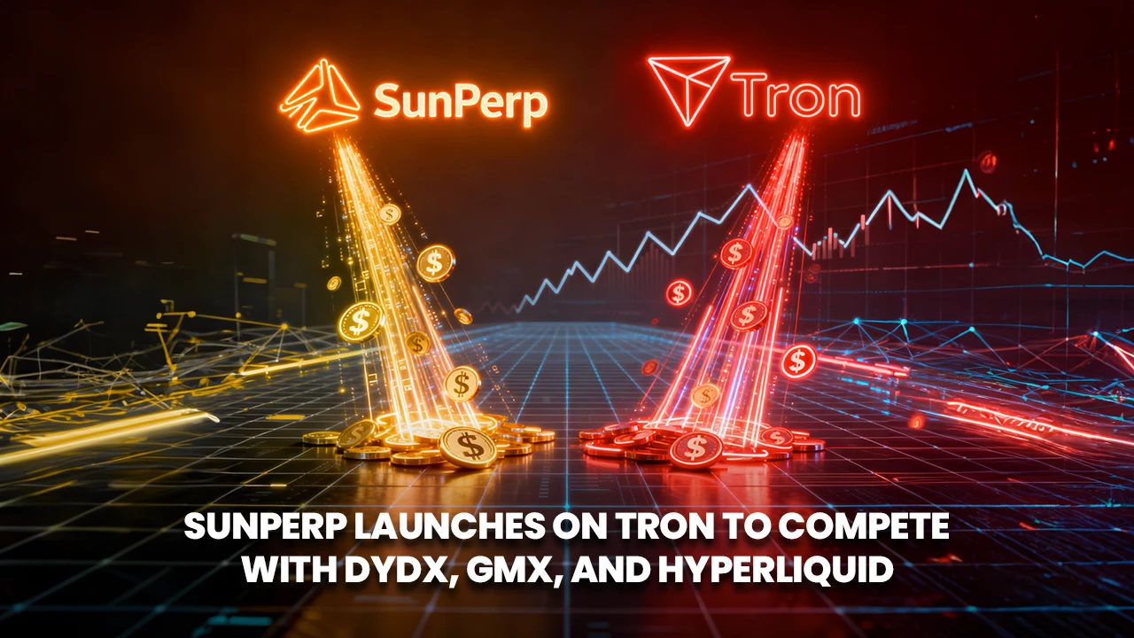 SunPerp Debuts on TRON, Challenges dYdX, GMX, and Hyperliquid with Cheaper Trades