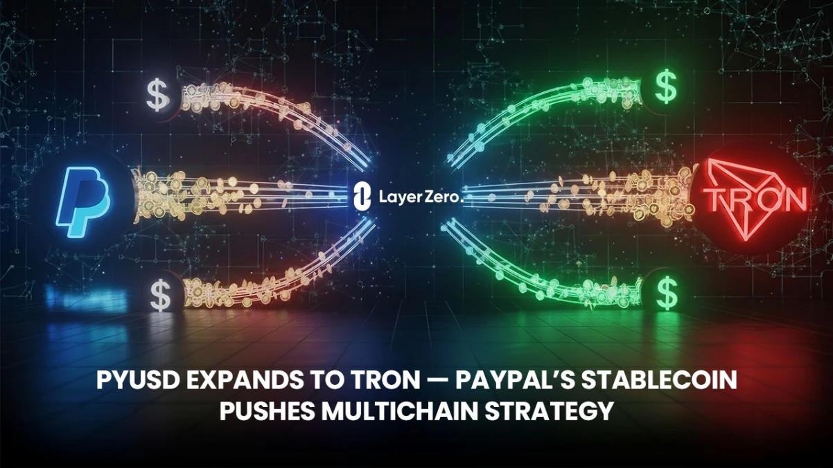 PayPal’s PYUSD Lands on TRON Through LayerZero, Lifts Cross-Chain Reach to 1.3B