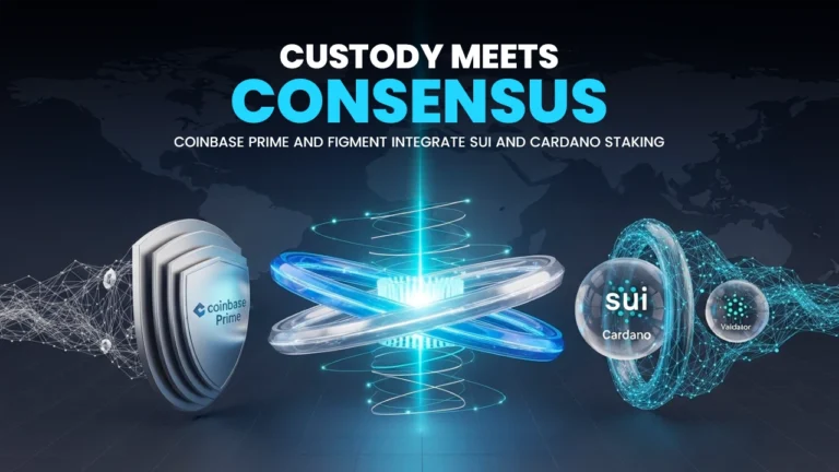 Coinbase and Figment Bring Institutional Staking to Sui and Cardano, Over $2 Billion Staked