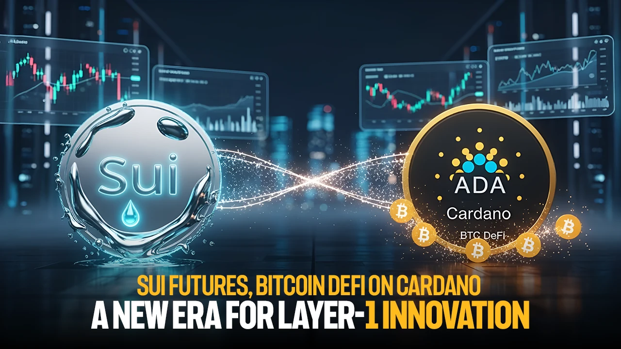 Coinbase Lists Sui Futures as Cardano Rolls Out Bitcoin DeFi | Layer 1s Setting a New Direction