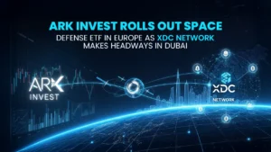ARK Invest Rolls Out Space-Defense ETF in Europe as XDC Network Makes Headway in Dubai